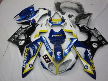 Alien Blu & Bianco 09-14 BMW S1000RR Carene Moto