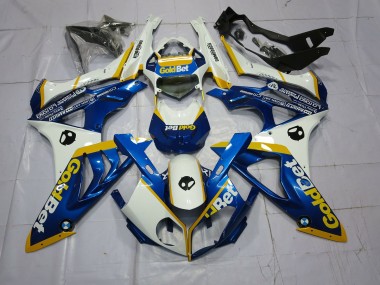 Alien Blu & Bianco 09-14 BMW S1000RR Carene Moto