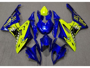 Alien Blu & Bianco 09-14 BMW S1000RR Carene Moto