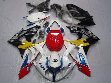 Alien Blu & Bianco 09-14 BMW S1000RR Carene Moto