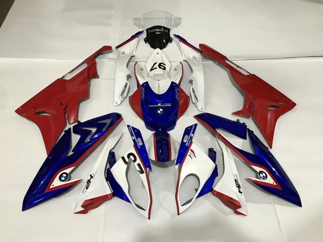Alieno Blu & Bianco 09-14 BMW S1000RR Carene Moto Alieno Blu & Bianco 09-14 BMW S1000RR Carene Moto