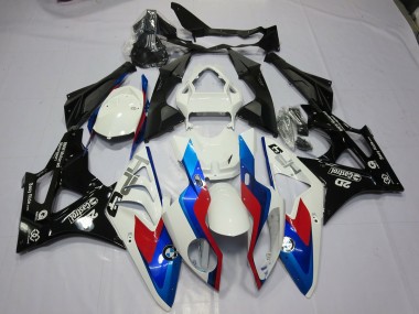 Alieno Blu & Bianco 09-14 BMW S1000RR Carene Moto