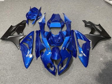 Alieno Blu & Bianco 09-14 BMW S1000RR Carene Moto