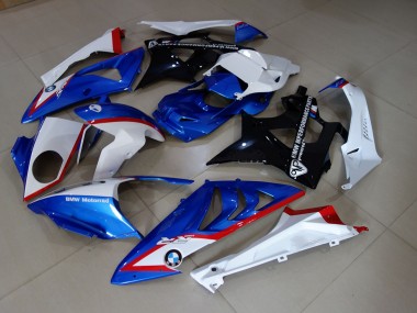 Alieno Blu & Bianco 09-14 BMW S1000RR Carene Moto