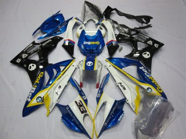 Alieno Blu & Bianco 09-14 BMW S1000RR Carene Moto