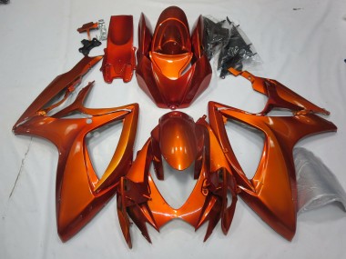 Arancia Bruciata 06-07 Suzuki GSXR 600-750 Carene Moto