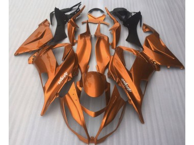 Arancio Caramellato Lucido 16-19 Kawasaki ZX10R Carene Moto