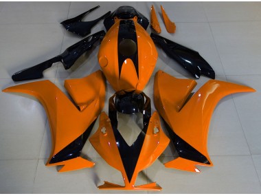 Arancio Lucido & Nero 12-16 Honda CBR1000RR Carene Moto