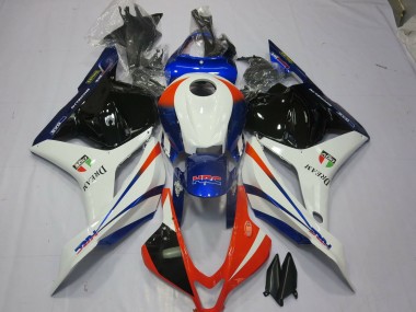 Arancione & Blu 09-12 Honda CBR600RR Carene Moto