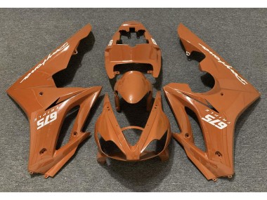 Arancione Lucido 06-08 Triumph Daytona 675 Carene Moto
