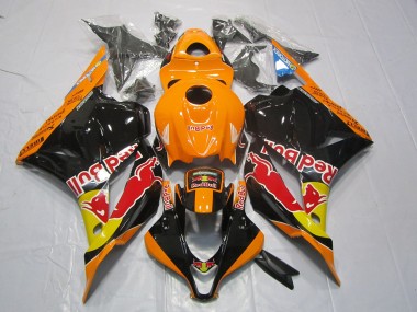Arancione Rosso Toro 09-12 Honda CBR600RR Carene Moto