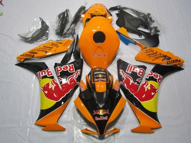 Arancione Rosso Toro 12-16 Honda CBR1000RR Carene Moto