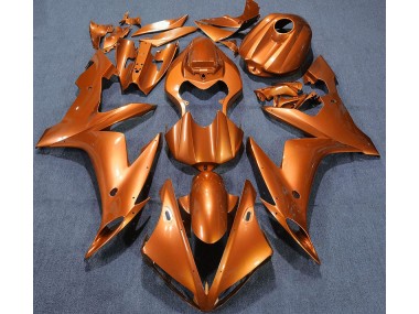 Arancione Solido 04-06 Yamaha R1 Carene Moto
