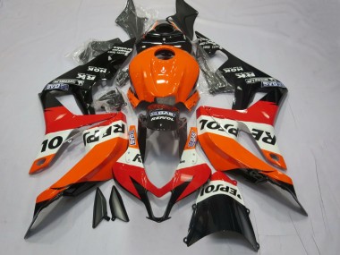 Arancione Vibrante Repsol 07-08 Honda CBR600RR Carene Moto
