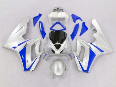 Argento & Blu 06-08 Triumph Daytona 675 Carene Moto