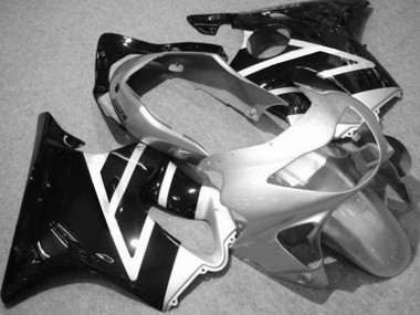 Argento Nero 99-00 Honda CBR600 F4 Carene Moto