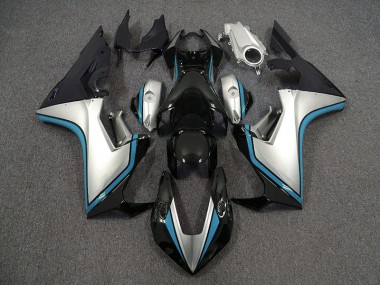 Argento Nero & Azzurro 17-23 Honda CBR1000RR Carene Moto