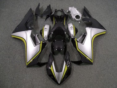 Argento & Nero & Giallo 17-23 Honda CBR1000RR Carene Moto