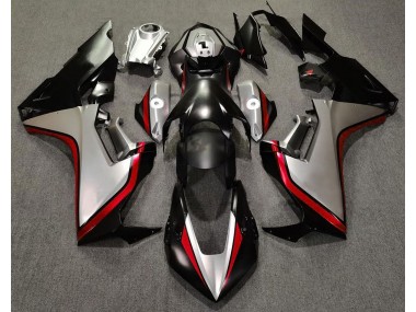 Argento & Nero & Rosso 17-23 Honda CBR1000RR Carene Moto