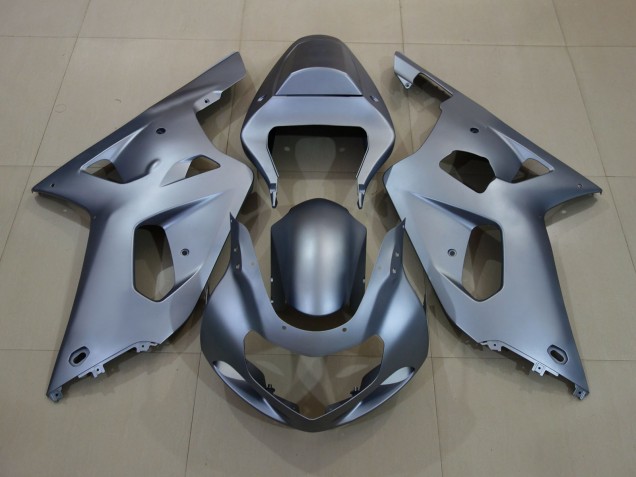 Argento Opaco 01-03 Suzuki GSXR 600-750 Carene Moto Argento Opaco 01-03 Suzuki GSXR 600-750 Carene Moto