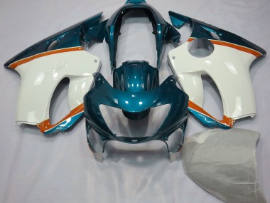 Azzurro & Arancione 99-00 Honda CBR600 F4 Carene Moto