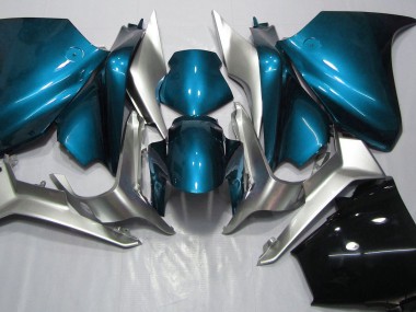 Azzurro & Argento 10-13 Honda VFR1200 Carene Moto