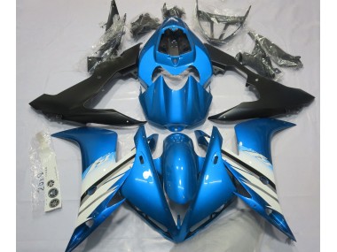 Azzurro & Bianco 04-06 Yamaha R1 Carene Moto