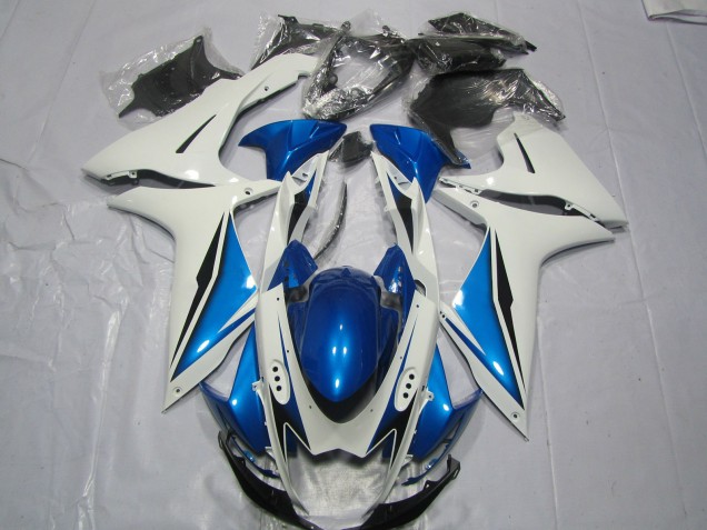 Azzurro & Bianco 11-24 Suzuki GSXR 600-750 Carene Moto Azzurro & Bianco 11-24 Suzuki GSXR 600-750 Carene Moto