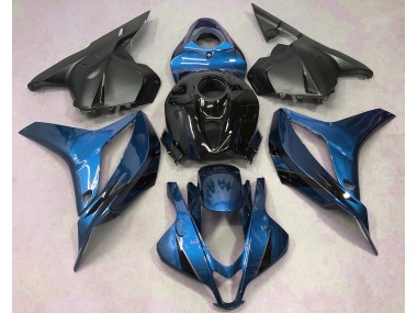 Azzurro Con Nero 09-12 Honda CBR600RR Carene Moto