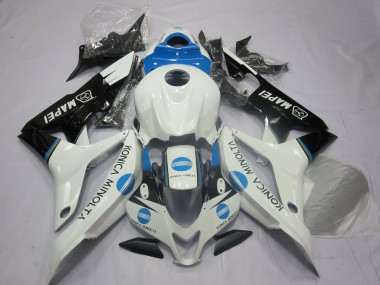 Azzurro Konica Minolta 07-08 Honda CBR600RR Carene Moto