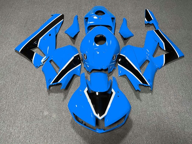 Azzurro Lucido & Nero 13-23 Honda CBR600RR Carene Moto