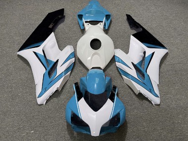 Bianco Azzurro & Nero Lucido 04-05 Honda CBR1000RR Carene Moto