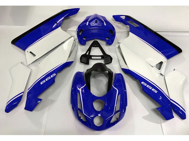 Bianco Blu & Nero 03-04 Ducati 749 999 Carene Moto Bianco Blu & Nero 03-04 Ducati 749 999 Carene Moto