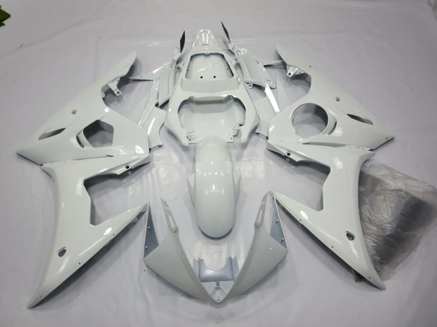 Bianco Lucido 05 Yamaha R6 Carene Moto Bianco Lucido 05 Yamaha R6 Carene Moto