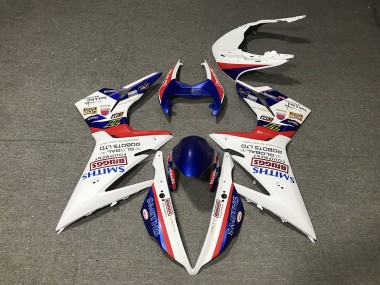 Bianco Lucido 13-16 Triumph Daytona 675 Carene Moto