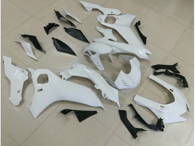 Bianco Lucido 17-21 Yamaha R6 Carene Moto Bianco Lucido 17-21 Yamaha R6 Carene Moto