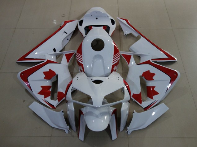 Bianco Lucido Canada 05-06 Honda CBR600RR Carene Moto Bianco Lucido Canada 05-06 Honda CBR600RR Carene Moto