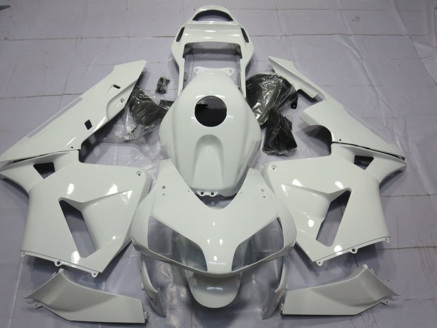 Bianco Lucido Liscio 03-04 Honda CBR600RR Carene Moto Bianco Lucido Liscio 03-04 Honda CBR600RR Carene Moto