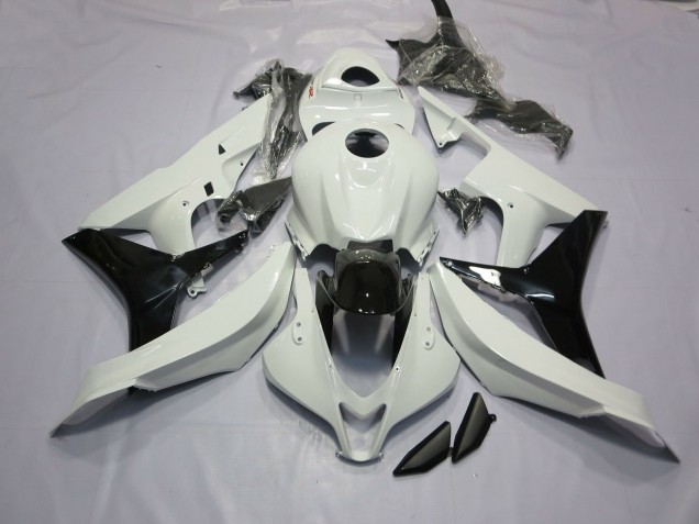 Bianco Lucido & Nero 07-08 Honda CBR600RR Carene Moto Bianco Lucido & Nero 07-08 Honda CBR600RR Carene Moto