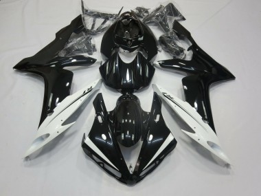 Bianco & Nero 04-06 Yamaha R1 Carene Moto