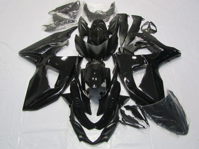 Bianco Nero & Blu 09-16 Suzuki GSXR 1000 Carene Moto Bianco Nero & Blu 09-16 Suzuki GSXR 1000 Carene Moto