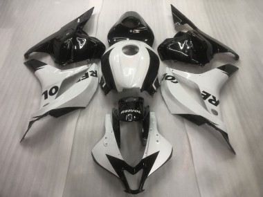 Bianco/Nero Repsol Tinta Unita 09-12 Honda CBR600RR Carene Moto