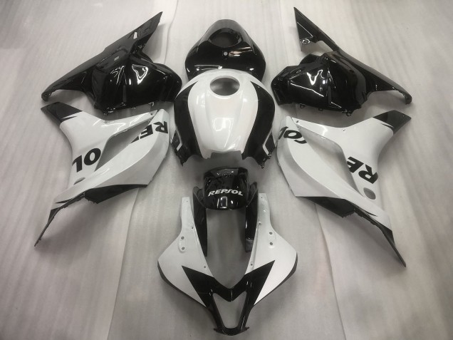 Bianco/Nero Repsol Tinta Unita 09-12 Honda CBR600RR Carene Moto