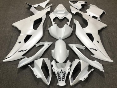 Bianco Opaco 08-16 Yamaha R6 Carene Moto