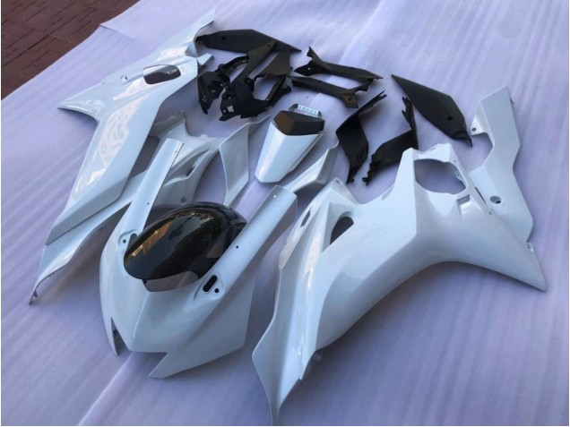 Bianco Perla 17-21 Yamaha R6 Carene Moto Bianco Perla 17-21 Yamaha R6 Carene Moto