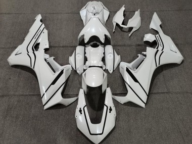Bianco Perla & Nero 17-23 Honda CBR1000RR Carene Moto