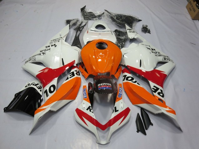 Bianco Repsol 09-12 Honda CBR600RR Carene Moto Bianco Repsol 09-12 Honda CBR600RR Carene Moto