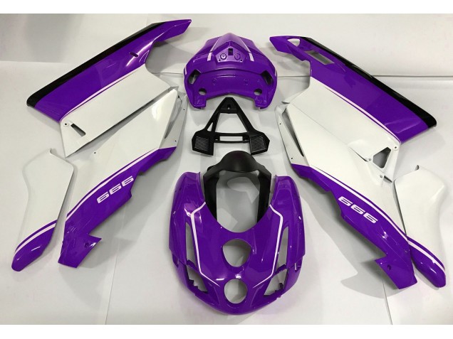 Bianco Viola & Nero 03-04 Ducati 749 999 Carene Moto Bianco Viola & Nero 03-04 Ducati 749 999 Carene Moto
