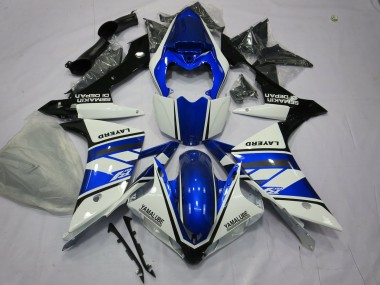 Blu & Bianco 07-08 Yamaha R1 Carene Moto