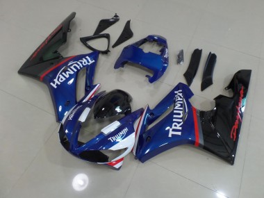Blu & Bianco 09-12 Triumph Daytona 675 Carene Moto